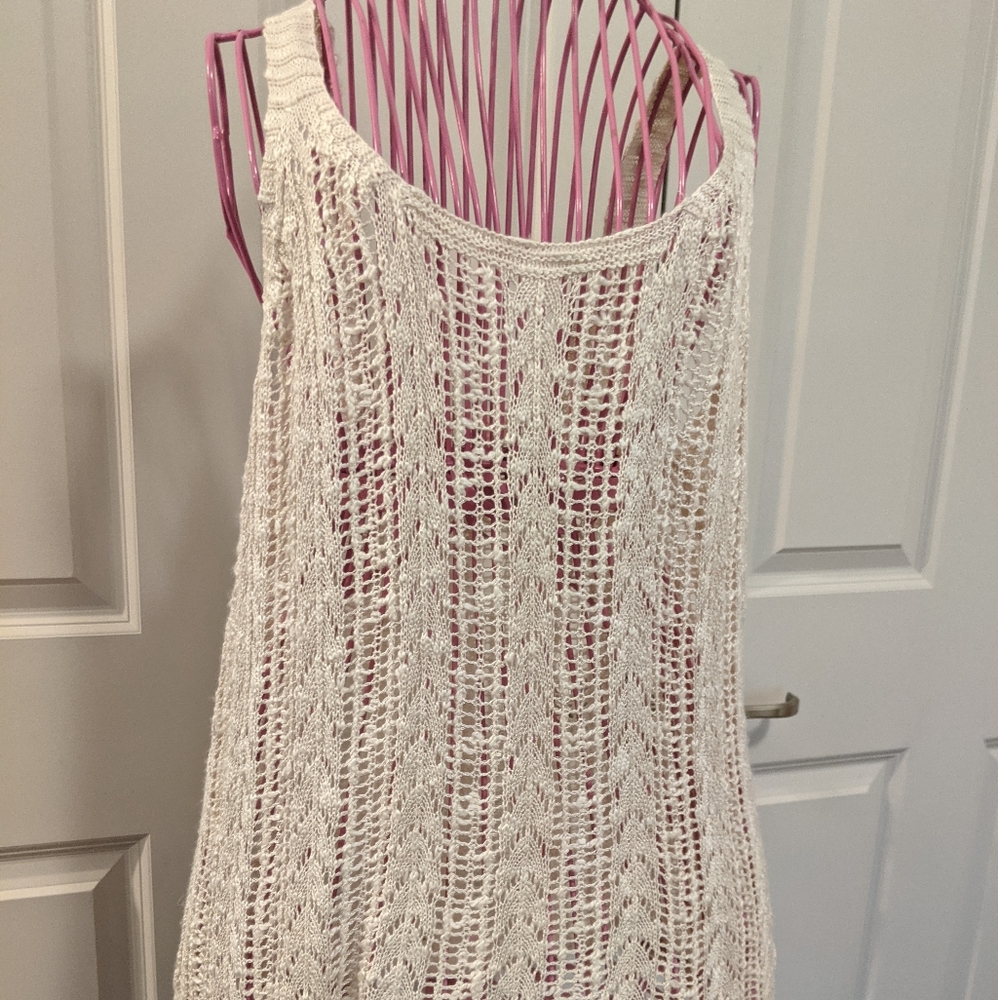 Pink Republic Mesh Top - size large